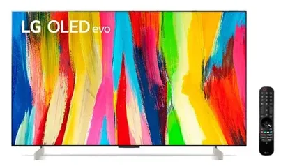 Smart TV 4K LG OLED 42" Polegadas com ThinQAI, Google, Alexa e Wi-Fi - OLED42C2