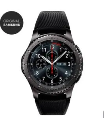Saindo por R$ 1169: Samsung Gear S3 Frontier | Pelando