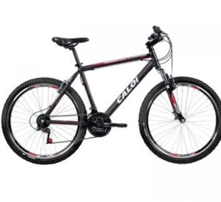 Mountain Bike Caloi Aluminum Sport - Aro 26 - Freio V-Brake - 21 Marchas