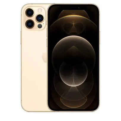 Foto do produto iPhone 12 Pro 256GB Dourado, Com Tela De 6,1 5G E Câmera Tripla De 12MP - MGMR3BZ/A