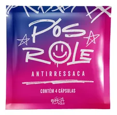 Pós Rolê - Antirressaca Pós Festa Em Capsulas 4 Capsulas