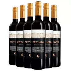 Vinho Esporão Pé Tinto Kit Com 6 Unidades De 750 Ml