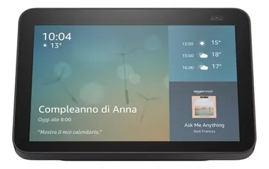 Echo Show 8 2ª Geração Alexa 8'' 13mp Preto Amazon 110V/220V