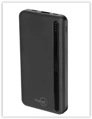 Carregador Portátil iPlace, 10.000mAh, Preto