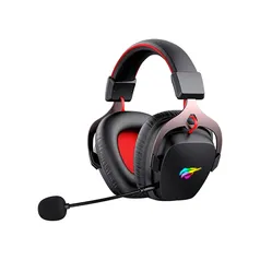 Headset Gamer Sem Fio Havit, RGB, Wireless, Drivers 50mm, Preto - HV-H2015BG