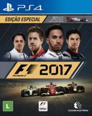 Fórmula 1 2017 - PS4 por R$149,51