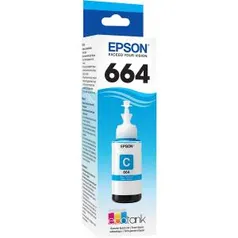 Garrafa de Tinta Original Epson EcoTank 664 Ciano - T664220 R$ 30