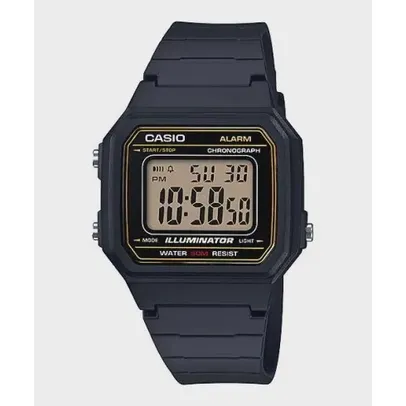 Relogio Casio Masculino Iluminator W-217h-9avdf Preto Digital