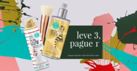 Leve 3 Pague 1 na Beauty Box