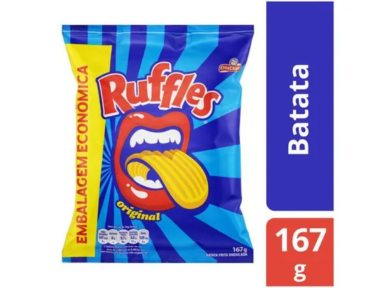 [Cliente Ouro] Batata Ruffles Original 167g | R$ 6,23