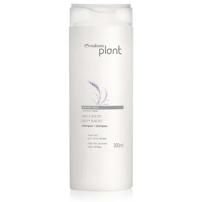 Shampoo Natura Liso e Solto Plant, 300ml - Mais liso por mais tempo