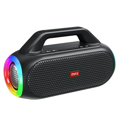 Alto falante sem fio Mifa wildbox alto falante bluetooth 60w bluetooth 5.0 com tecnologia bassup ipx7 impermeável