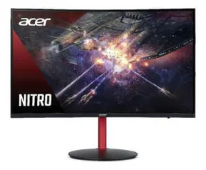 Monitor Gamer Acer Nitro Xz242q 23.6' Curvo Fhd 144hz 4ms | R$ 1.599