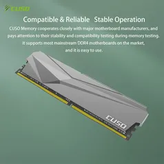 [Taxa Inclusa] Memória RAM DDR4 Desktop CUSO - 8GB/16GB 3200MHz