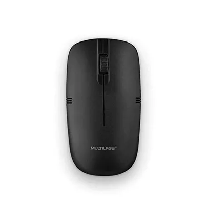 [Prime] Mouse Sem Fio Multilaser 1200 dpi 2.4GHZ USB MO285 