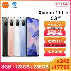 Smartphone Xiaomi 11 Lite 5G NE - 8GB+128GB | Global Version