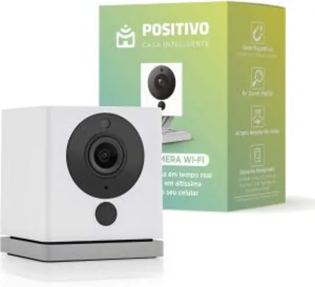 Positivo Casa Inteligente - Smart Câmera Wi-Fi | R$ 200