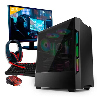 Kit Pc Gamer Neologic Nli80941 Ryzen 5 2400g 8gb (geforce Gtx 1050ti) 1tb