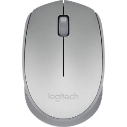 Mouse sem Fio M170 Prata - Logitech - Por R$29,99