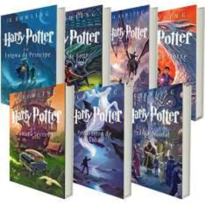 [Submarino] Coleção Harry Potter, Saga Completa (Versão Scholastic) - Por R$ 79.90