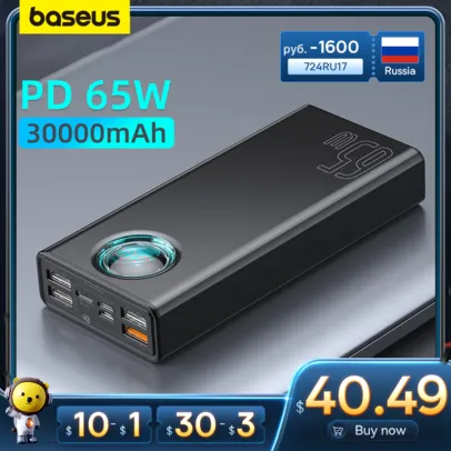 Powerbank Baseus 65W 30000mAh