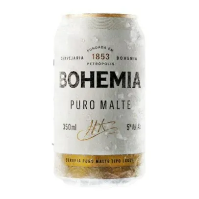 Cerveja Bohemia Puro Malte 350 ml | R$ 1,95 un.