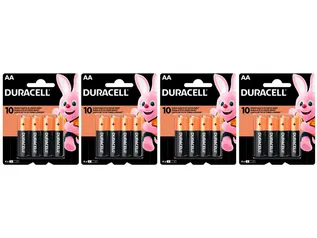 [iupp] Kit com 16 Unidades de Pilha Alcalina AA Duracell