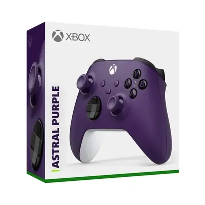 Controle Original Xbox Series X/S Sem fio Bluetooth Astral Purple