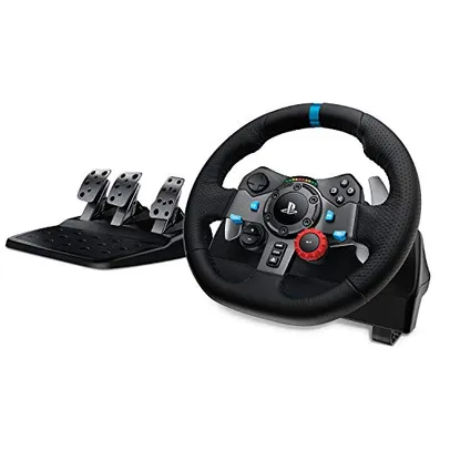 [PRIME] Volante Logitech G29 Driving Force para PS5, PS4, PS3 e PC 