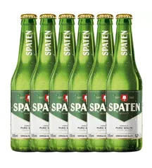 [LEVE 5 PAGUE 4] Cerveja Spaten Puro Malte 6 Un Long Neck 355ml 