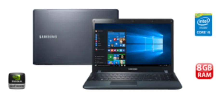 Notebook Samsung Expert X23 270E5K-XW1 8GB, 1TB, 15.6" Windows 10 - R$2.399