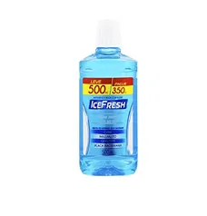 [Super R$7,51] Antisseptico Bucal Icefresh Blue Mint Leve 500Ml Pague 350Ml