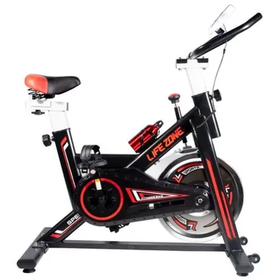 (AME R$ 1.055) Bicicleta Ergométrica Mecânica Spinning Speed Race - 150kg  - Life Zone