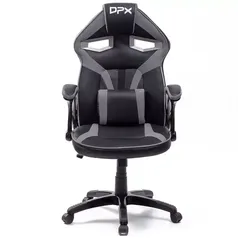 [AME SC R$66] Cadeira Gamer Cinza Giratória GT7 - DPX