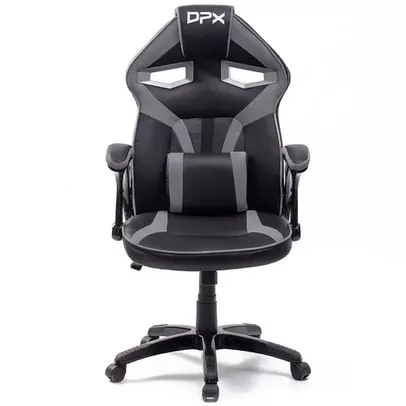 [AME SC R$66] Cadeira Gamer Cinza Giratória GT7 - DPX