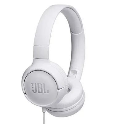Fone de Ouvido JBL On-ear Tune 500, Branco |R$132