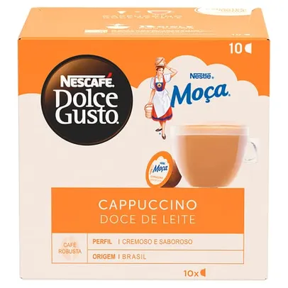 Dolce Gusto CAPPUCCINO Doce de Leite 10 Capsulas,170g