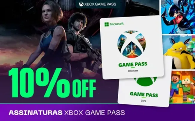 12 Meses - Game Pass Core