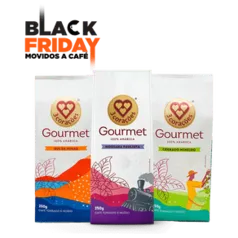 Kit Black Friday - 3 Cafés Gourmet (250gr cada)