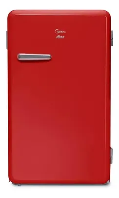 Frigobar Retrô Vermelho Rubi Midea