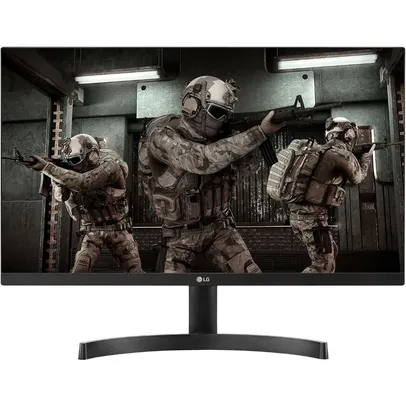 Monitor LED 23,8&quot; Gamer LG 24ML600M IPS 1ms Full HD FreeSync