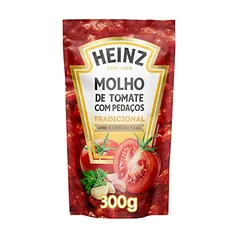 (RECORRÊNCIA) Heinz - Molho de Tomate Tradicional, 300g