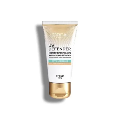 [AME SC14,74] Protetor Solar Facial L'oréal Paris Uv Defender Antioleosidade Cor Clara Fps 60, 40g