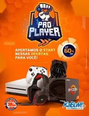 PRO PLAYER KABUM - Ofertas da linha Gamer