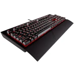 Teclado Mecânico Gamer Corsair K68, LED Vermelho, Switch Cherry MX Red, ABNT2 - CH-9102020-BR | R$390