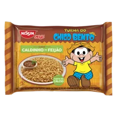 (VÁRIOS SABORES)Macarrão Instantâneo Caldinho de Feijão Nissin Miojo Pacote 75g | R$1,11