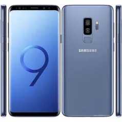 [AME= 1699 em 1x QUALQUER CARTÃO] Smartphone Samsung Galaxy S9+ PLUS 128GB Azul Tela 5.8" Câmera 12MP Android 8.0