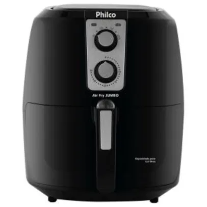 Fritadeira sem Óleo Philco Air Fry jumbo 5,2L