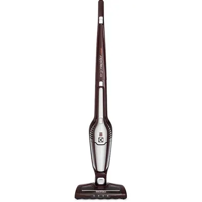 Aspirador de Pó Vertical Electrolux Ergorápido 2 em 1 Vinho Tripla Filtragem (ERG24) - até 30 Min Função BrushRollClean 460ml - Bivolt