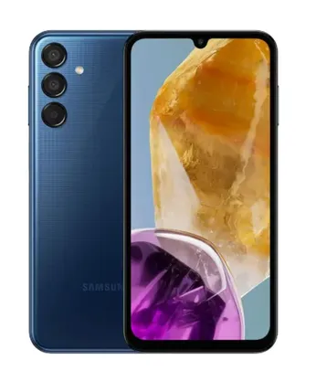 Celular Samsung Galaxy M15 5G, 6.000mAh, Câmera Tripla até 50MP, 128GB - Azul escuro